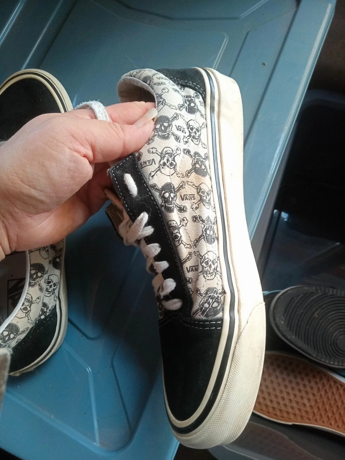 Zapatillas Vans Estilo 36 (Old Skool) con estampado de calaveras - Talla 42.5 – photo 12
